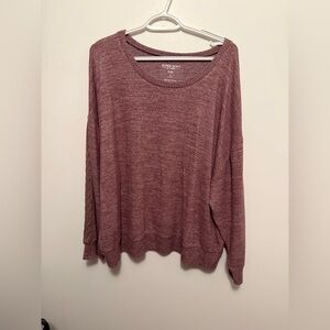 Torrid super soft plush lounge sweatshirt NWOT